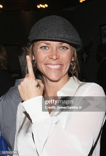 Jessi Combs attends the Project Angel Food's VIP Shopping Cocktail Party held at Divine Design 2012 on November 30, 2012 in Los Angeles, California.