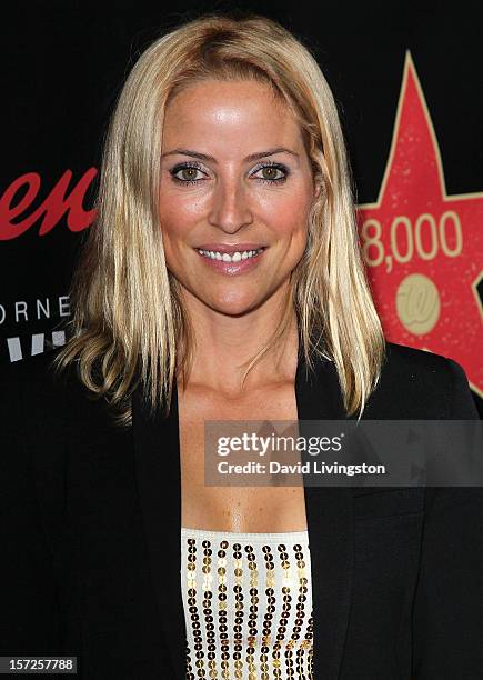 Jockey Chantal Sutherland attends the opening night of Walgreens' new flagship store in Los Angeles on November 30, 2012 in Hollywood, California.