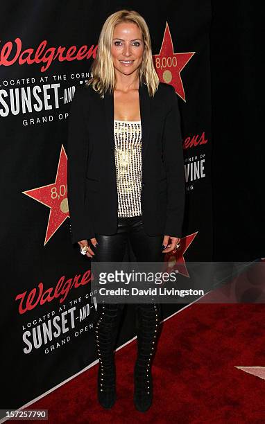 Jockey Chantal Sutherland attends the opening night of Walgreens' new flagship store in Los Angeles on November 30, 2012 in Hollywood, California.