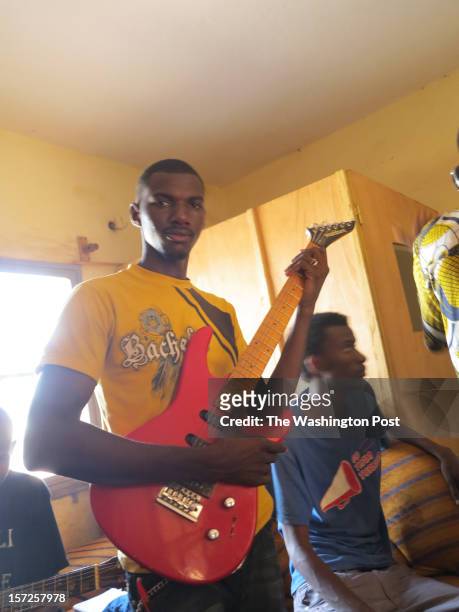 Musicians who fled northern Mali gather in a cramped apartment in the capital Bamako to record songs that speak of liberation and peace. Hundreds of...