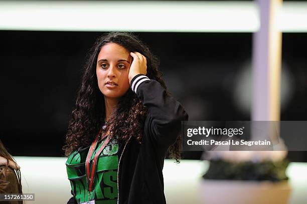 Roxanne Depardieu attends the Gucci Paris Masters 2012 at Paris Nord Villepinte on November 30, 2012 in Paris, France.