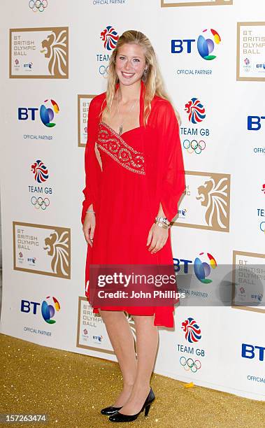 Laura Bechtolsheimer attends the British Olympic Ball>> on November 30, 2012 in London, England.