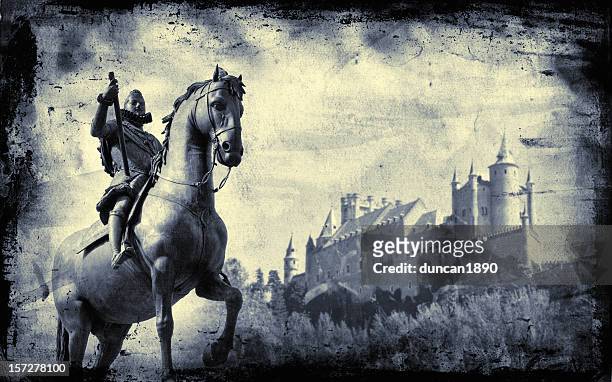 knight - 16th century style fotografías e imágenes de stock