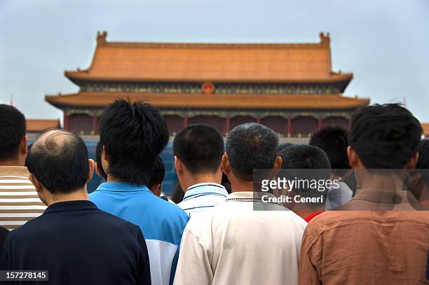 china and her people - china middle class stockfoto's en -beelden