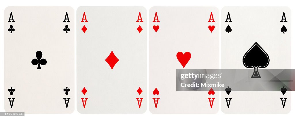 Four of a kind - Aces