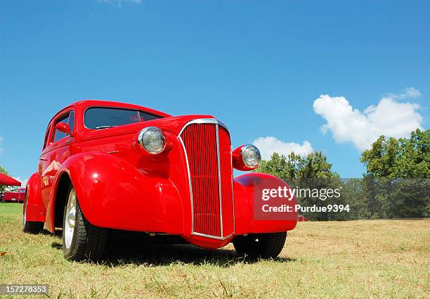 classic street rods at car show - autoshow 個照片及圖片檔