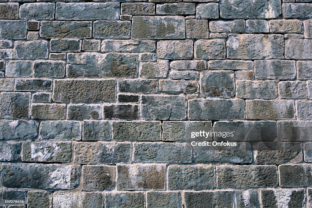 Citadelle de Quebec Grey Brick Wall Background
