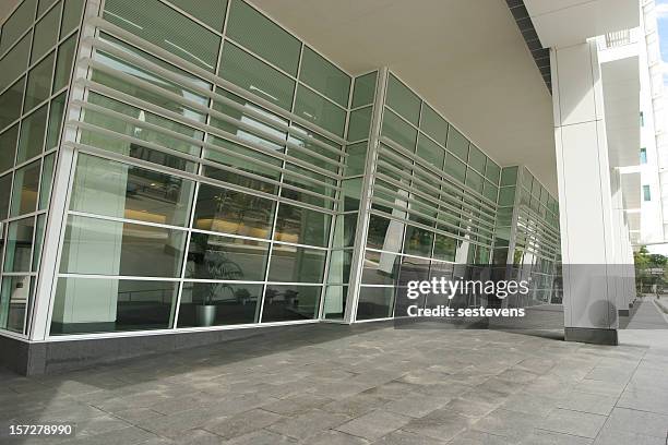 modern architecture - tinted window stock pictures, royalty-free photos & images