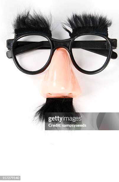 面白い disguise - 人間の鼻 ストックフォトと画像