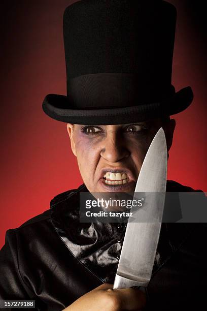 nefarious character - jack the ripper stock pictures, royalty-free photos & images