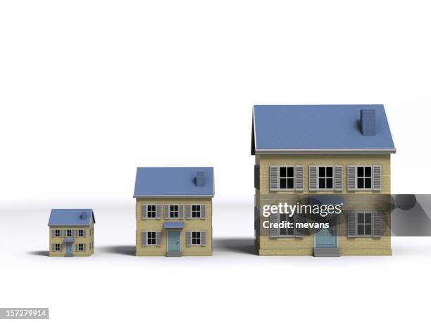 housing growth - small stock pictures, royalty-free photos & images