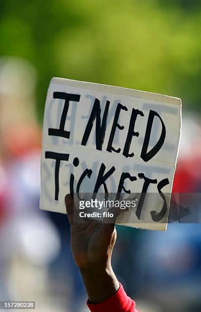 ticket scalper - sports event tickets stock pictures, royalty-free photos & images