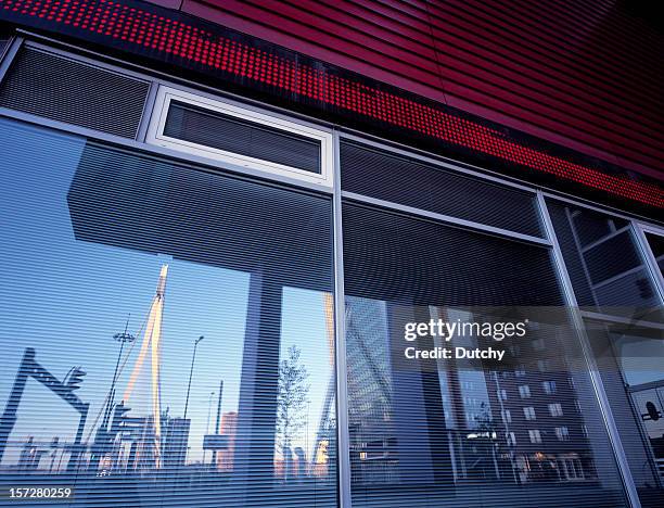 urban abstract - facade blinds stock pictures, royalty-free photos & images