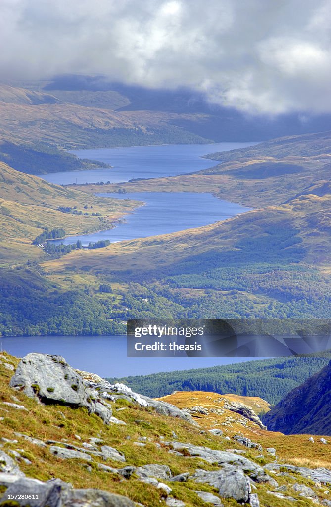 Looking Down On Loch Lomond