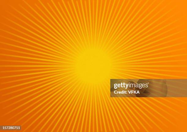 rays: tangerine - cartoon stock pictures, royalty-free photos & images