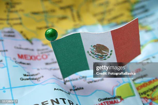 mexico - mexico city map stock pictures, royalty-free photos & images