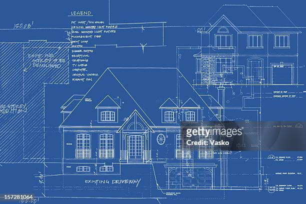 structural imagery x01 - house stock illustrations