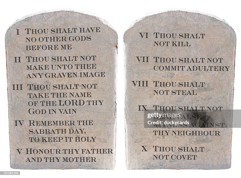 Ten Commandments (KJV)