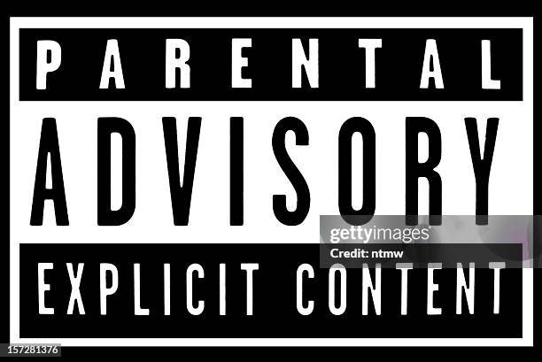 21 Parental Advisory Label Photos and Premium High Res ...