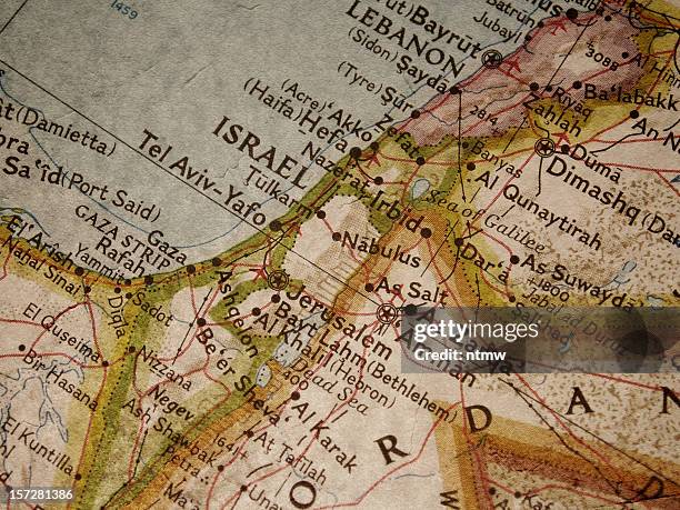 palästina - israelisch libanesische grenze stock-fotos und bilder