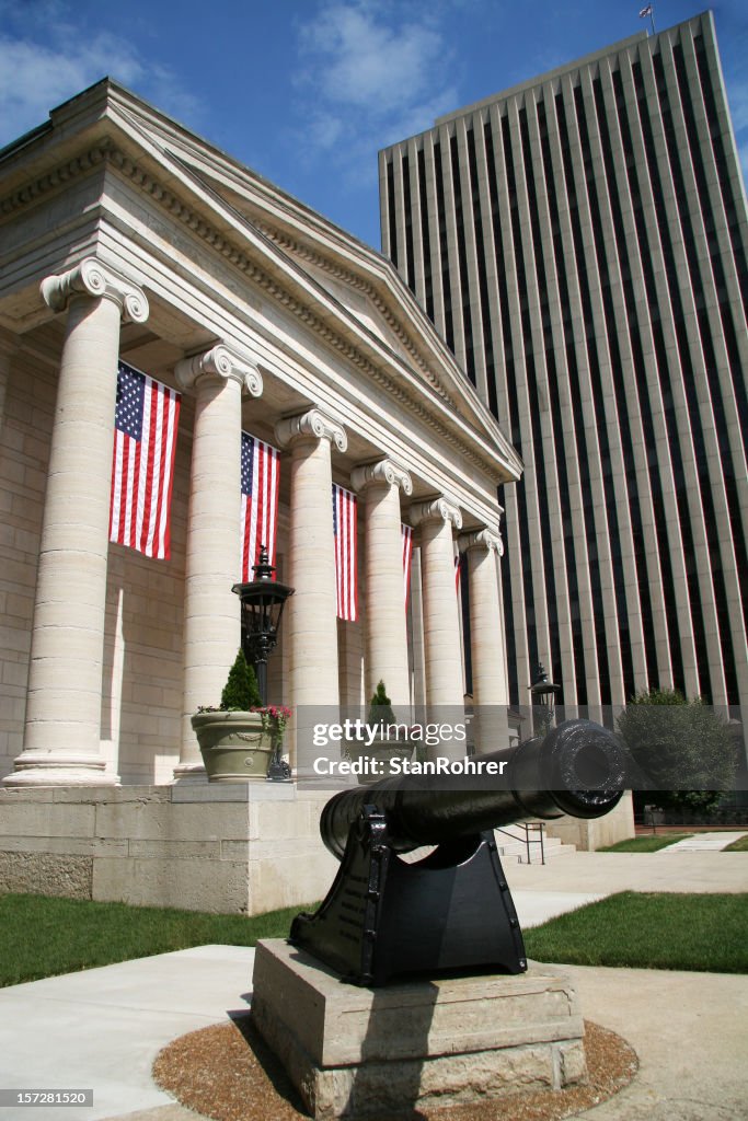 Histórico de Dayton Courthouse 2, o acordo de Dayton, Ohio