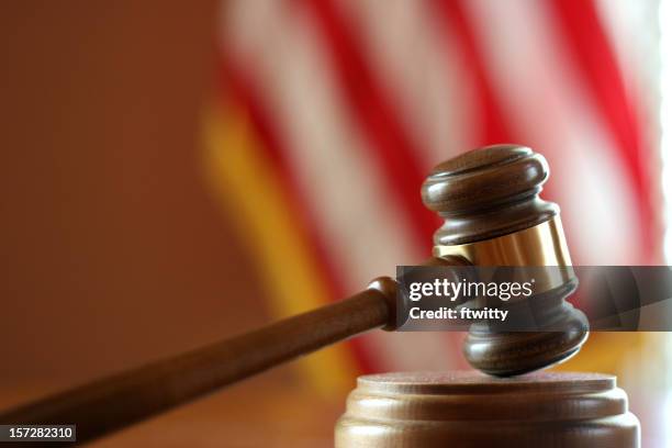 american justice 2 - gavel stock pictures, royalty-free photos & images