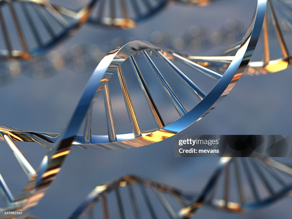 Dna Strts Dna Strands High-Res Stock Photo - Getty Images