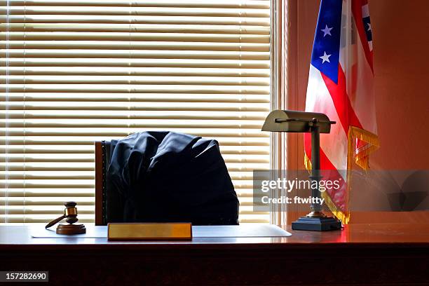 american justice 4 - judge robe stock pictures, royalty-free photos & images