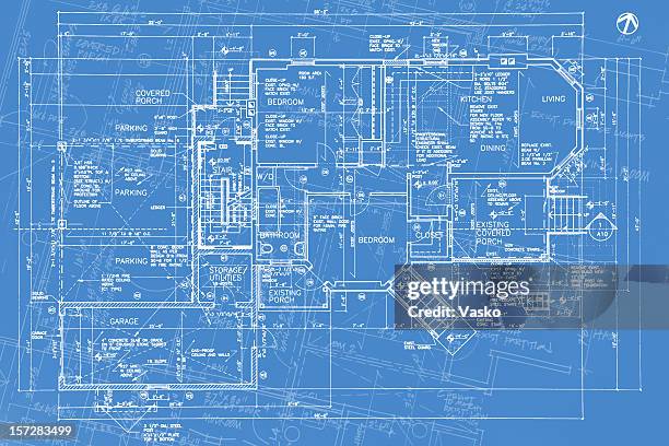 structural imagery a08 - blauwdruk stockfoto's en -beelden