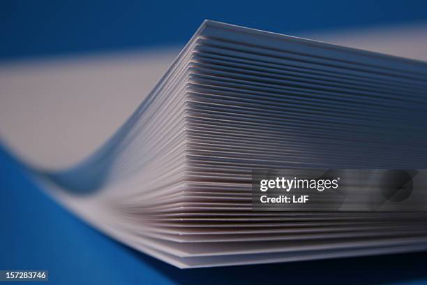 paper sheets - bundle stock pictures, royalty-free photos & images