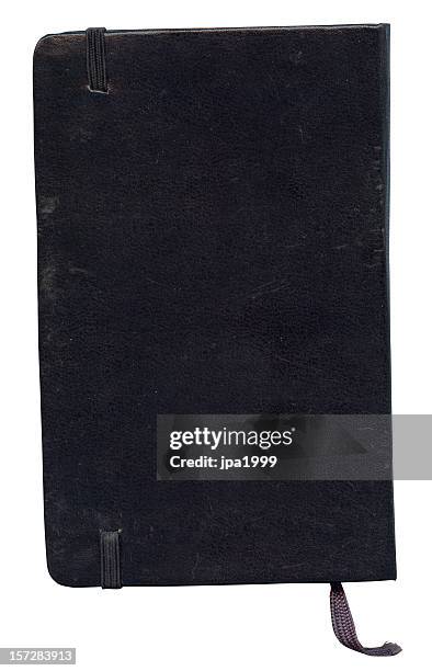 classsic notebook back cover - leather journal stock pictures, royalty-free photos & images
