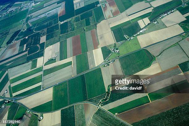 patchwork farmland - queensland farm stock pictures, royalty-free photos & images