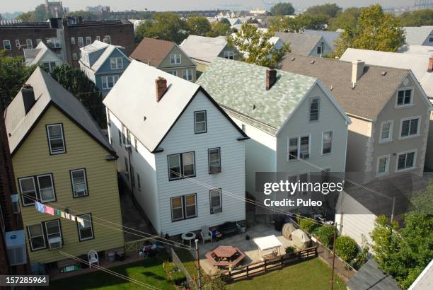 roof tops - bayonne new jersey stock pictures, royalty-free photos & images