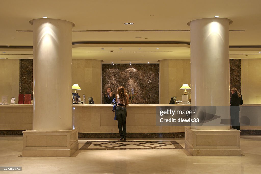 Luxury Hotel Lobby