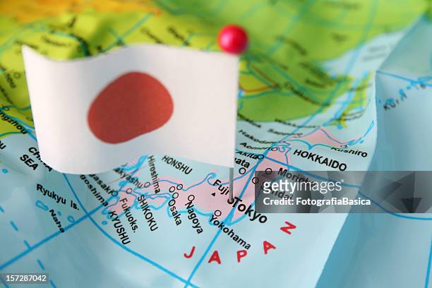 日本 - 日本地図 ストックフォトと画像
