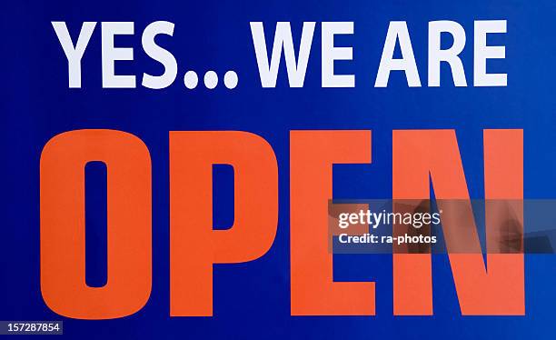 open sign - open sign stock pictures, royalty-free photos & images