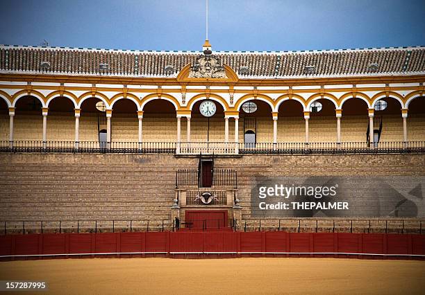 la real maestranza of seville - seville stock pictures, royalty-free photos & images