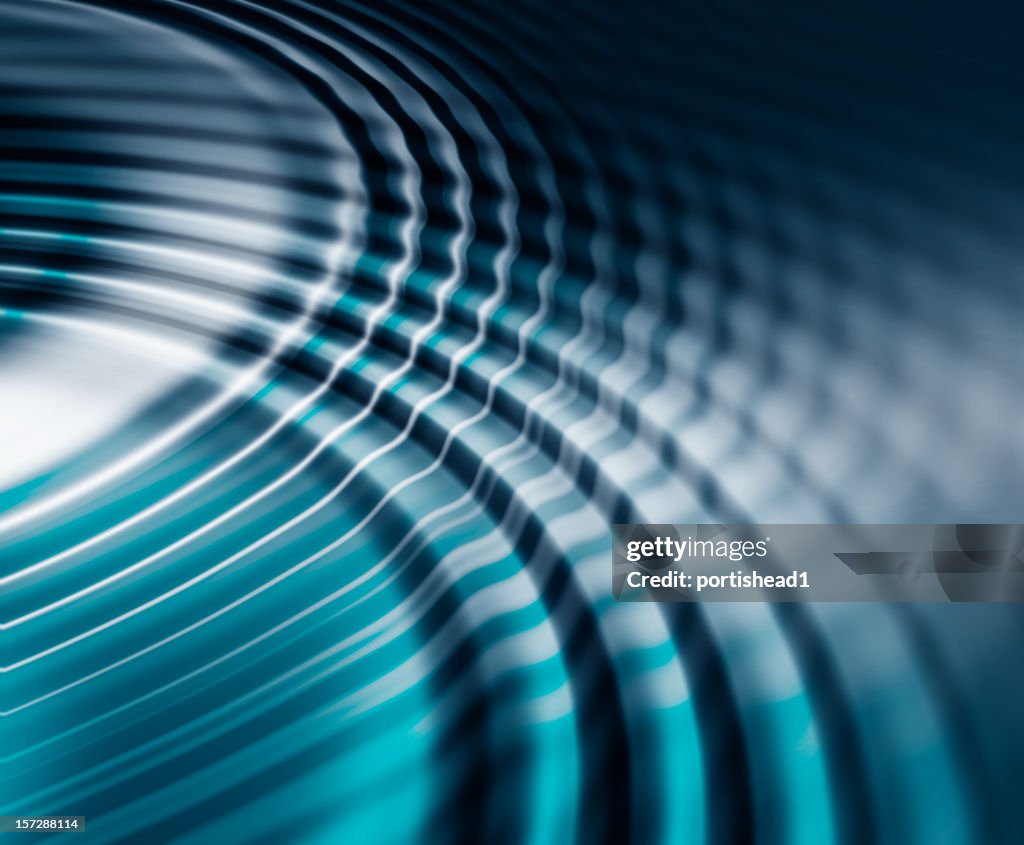 An illustration of a water ripple effect