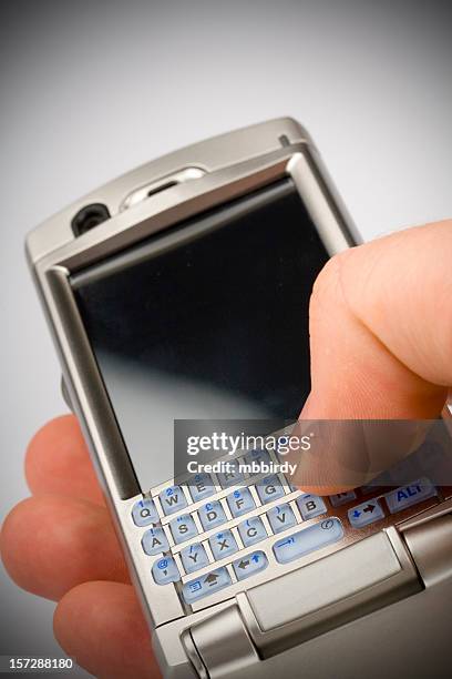 hi-tech pda mobile phone - 3g stock pictures, royalty-free photos & images