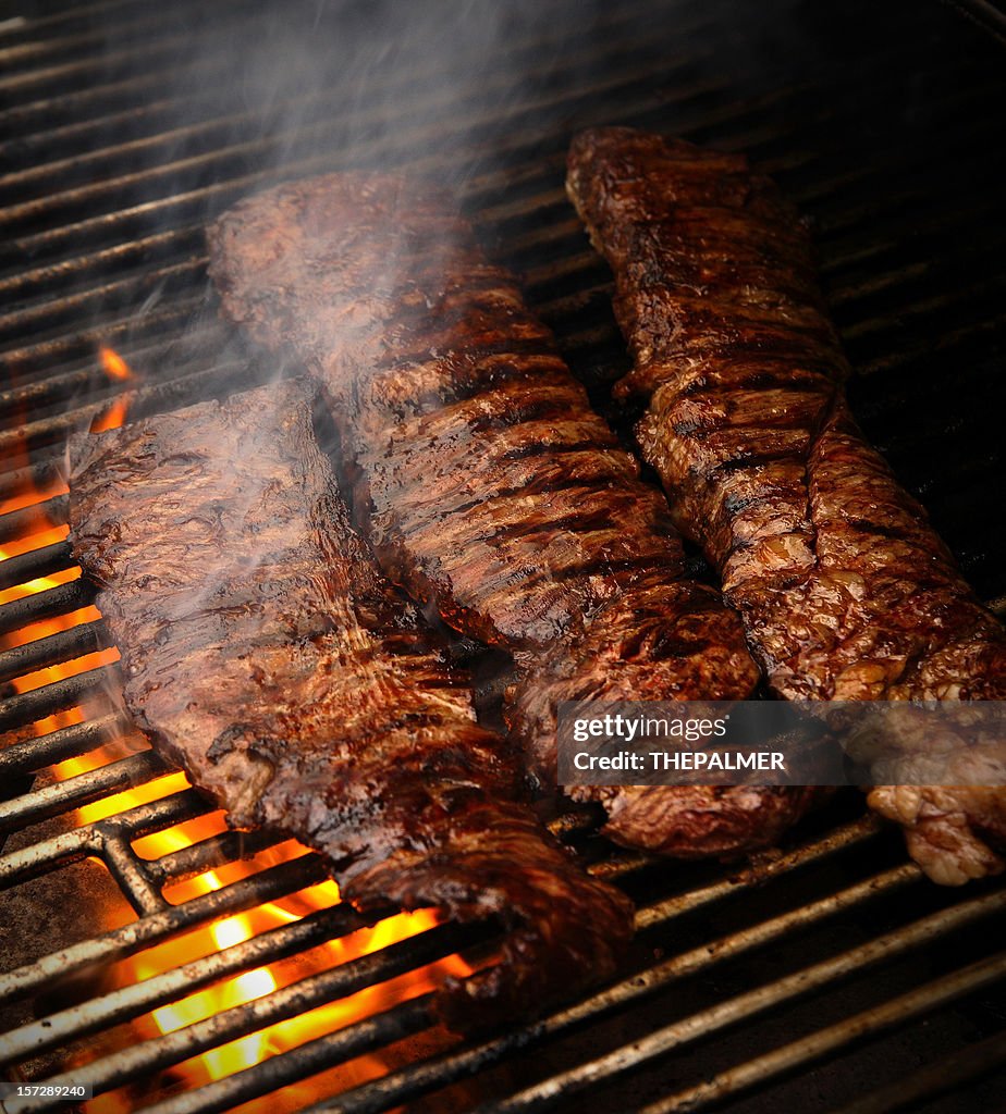 Churrasco in the Grill