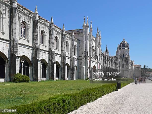 mosteiro dos jeronimos - abby road stock-fotos und bilder