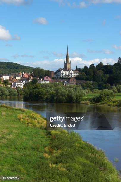 ross-on-wye england portrait - herefordshire stockfoto's en -beelden