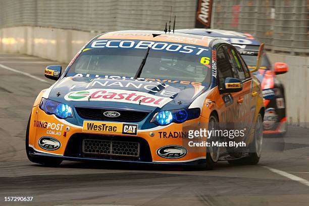 Will Davison drives the Tradingpost FPR Ford in qualifying for race 30 during the Sydney 500, which is round 15 of the V8 Supercars Championship...