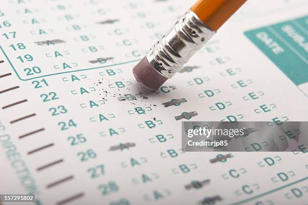exam: wrong answer - wrong answer stock pictures, royalty-free photos & images
