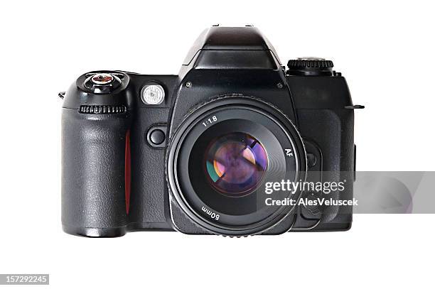 cámara slr - cámara réflex digital de objetivo único fotografías e imágenes de stock