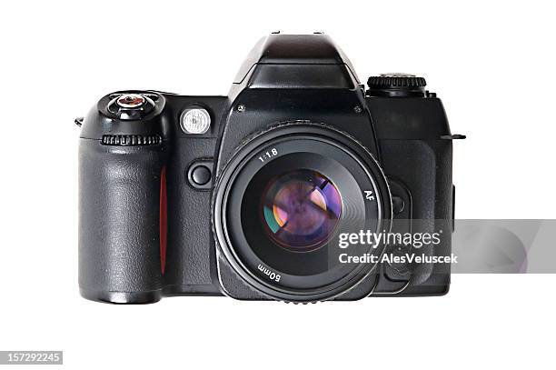 câmara slr - máquina fotográfica imagens e fotografias de stock