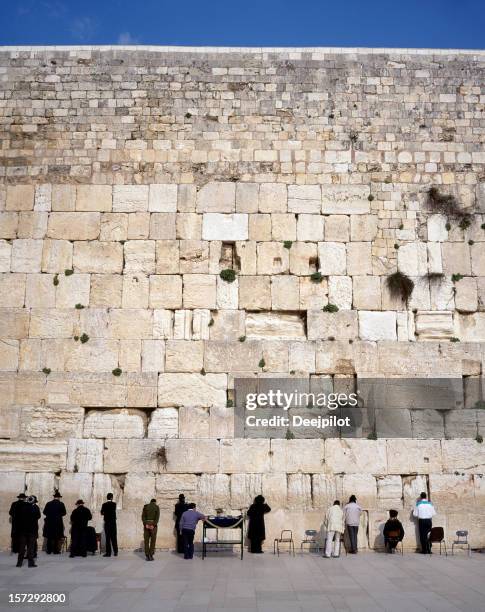 western wall - wailing wall stock pictures, royalty-free photos & images