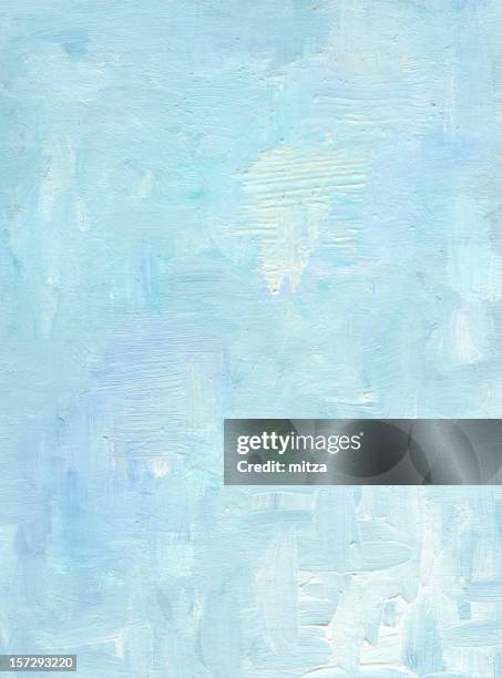 ilustraciones, imágenes clip art, dibujos animados e iconos de stock de aceite pintó fondo abstracto en azul - pintura al óleo