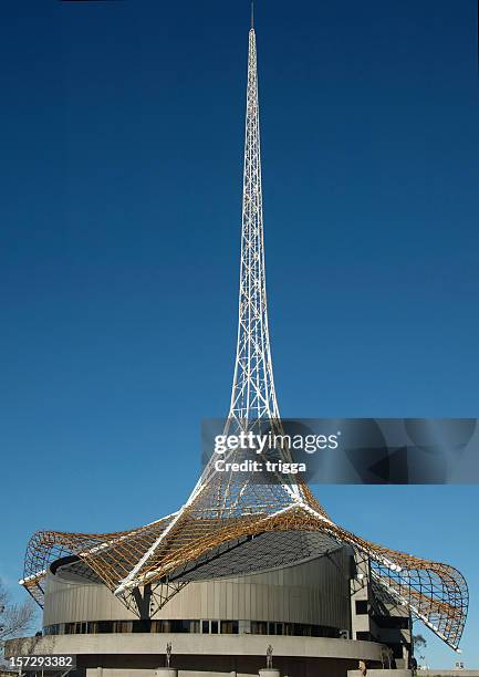 melbourne arts centre - art gallery exterior stock pictures, royalty-free photos & images