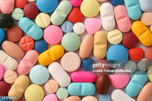 pills variety - illegal drugs stock pictures, royalty-free photos & images